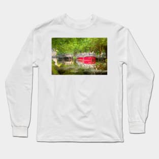 Longboats on the Grand Canal, Dublin, Ireland Long Sleeve T-Shirt